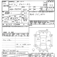 Suzuki JIMNY лот № 3018 оценка 3.5  с аукциона в Японии 9