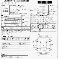 Subaru LEGACY OUTBACK лот № 8423 оценка 3.5  с аукциона в Японии 7
