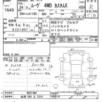 Daihatsu MOVE лот № 1649 оценка R  с аукциона в Японии 7