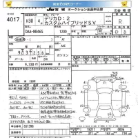 Mitsubishi DELICA D2 лот № 4017 оценка R  с аукциона в Японии 8