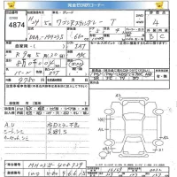 Suzuki WAGON R лот № 4874 оценка 4  с аукциона в Японии 5