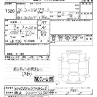 Volkswagen Passat лот № 7520 оценка   с аукциона в Японии 5