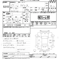 Toyota ISIS лот № 5310 оценка R  с аукциона в Японии 4
