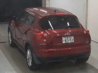 Nissan JUKE  с аукциона в Японии