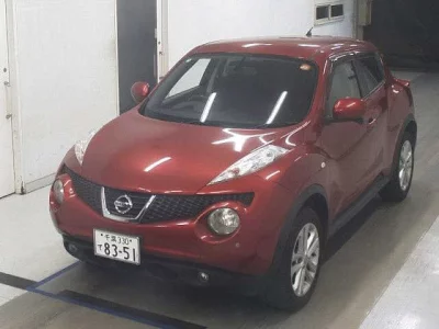Nissan JUKE  с аукциона в Японии