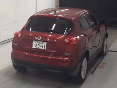 Nissan JUKE  с аукциона в Японии