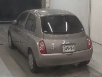 Nissan MARCH лот № 5591 оценка 3  с аукциона в Японии 1