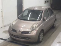 Nissan MARCH лот № 5591 оценка 3  с аукциона в Японии 2