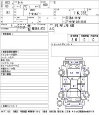 Nissan OTTI лот № 3304 оценка 3  с аукциона в Японии 5