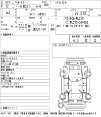 Nissan ROOX лот № 3313 оценка 4  с аукциона в Японии 5