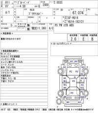 Nissan BLUEBIRD лот № 8606 оценка 2  с аукциона в Японии 5