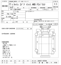 Suzuki CARRY TRUCK лот № 6166 оценка 3.5  с аукциона в Японии 2