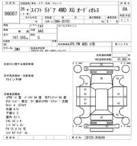 Suzuki SWIFT лот № 6007 оценка RA  с аукциона в Японии 5