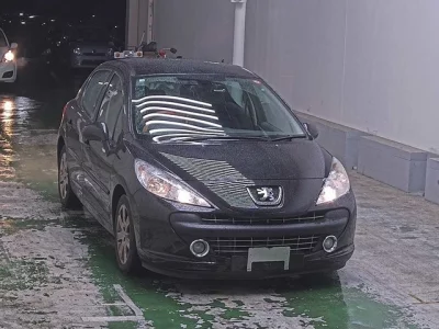 Peugeot 207  с аукциона в Японии
