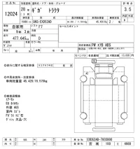 Isuzu GIGA лот № 12024 оценка 3.5  с аукциона в Японии 11