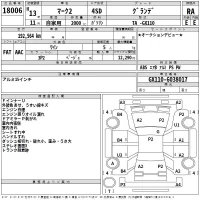 Toyota MARK II лот № 18006 оценка RA  с аукциона в Японии 2