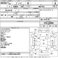 Nissan JUKE лот № 80504 оценка R  с аукциона в Японии 2