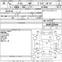 Toyota MARK II лот № 26 оценка 3  с аукциона в Японии 2