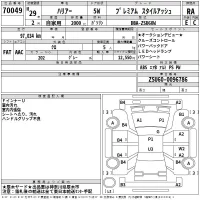Toyota HARRIER лот № 70049 оценка RA  с аукциона в Японии 2