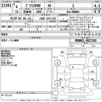 Toyota PRIUS PHV лот № 12381 оценка 4.5  с аукциона в Японии 2