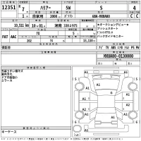 Toyota HARRIER лот № 12351 оценка 4  с аукциона в Японии 2