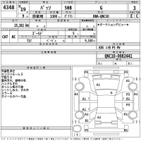 Toyota PASSO лот № 4348 оценка 3  с аукциона в Японии 2