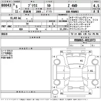 Toyota Prius лот № 80043 оценка 4.5  с аукциона в Японии 2