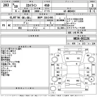 Nissan SKYLINE лот № 283 оценка 3  с аукциона в Японии 2