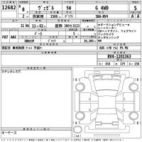 Honda VEZEL лот № 12682 оценка S  с аукциона в Японии 2