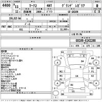 Toyota MARK II лот № 4400 оценка R  с аукциона в Японии 2