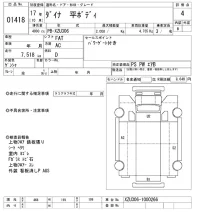 Toyota DYNA лот № 1418 оценка 4  с аукциона в Японии 10