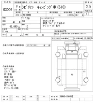Nissan CIVILIAN лот № 3006 оценка 3.5  с аукциона в Японии 10