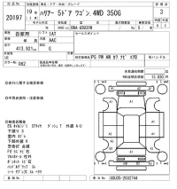 Toyota HARRIER лот № 20197 оценка 3  с аукциона в Японии 9