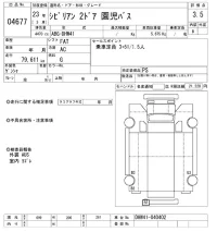 Nissan CIVILIAN лот № 4677 оценка 3.5  с аукциона в Японии 9