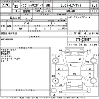 Subaru IMPREZA лот № 2191 оценка 3.5  с аукциона в Японии 2