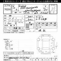 Mercedes-Benz E CLASS WAGON лот № 70296 оценка 3.5  с аукциона в Японии 10