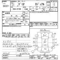 Mazda DEMIO лот № 3037 оценка 3  с аукциона в Японии 3