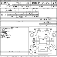 Subaru PLEO лот № 3127 оценка 3.5  с аукциона в Японии 2