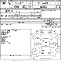 Daihatsu Atrai Wagon лот № 3023 оценка 3  с аукциона в Японии 2