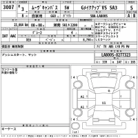 Daihatsu MOVE CANBUS лот № 3007 оценка 5  с аукциона в Японии 2