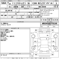 Mercedes-Benz C CLASS WAGON лот № 5064 оценка 3  с аукциона в Японии 2