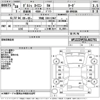 Porsche Cayenne лот № 80075 оценка 3.5  с аукциона в Японии 2
