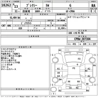Mazda PREMACY лот № 18262 оценка RA  с аукциона в Японии 2