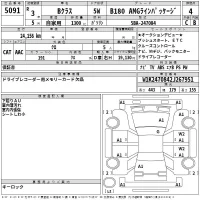 Mercedes-Benz B CLASS лот № 5091 оценка 4  с аукциона в Японии 2