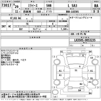 Daihatsu MIRA E S лот № 73017 оценка RA  с аукциона в Японии 2