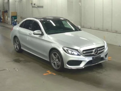 Mercedes-Benz C CLASS  с аукциона в Японии