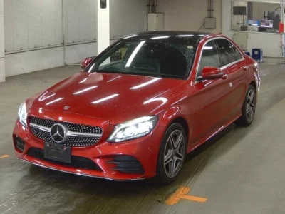 Mercedes-Benz C CLASS  с аукциона в Японии
