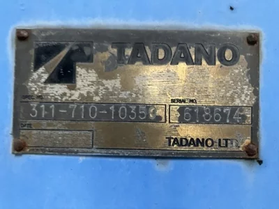 TADANO CRANE