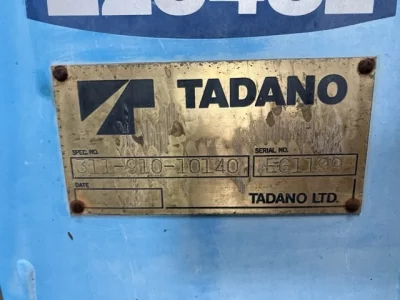 TADANO CRANE