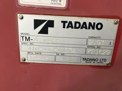 TADANO CRANE